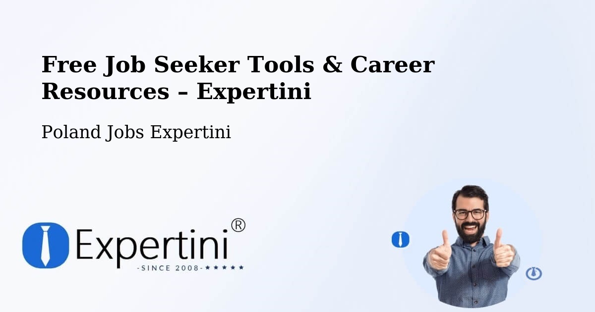 Free Job Seeker Tools & Career Resources – Ujazd - Ujazd, Poland Jobs Expertini