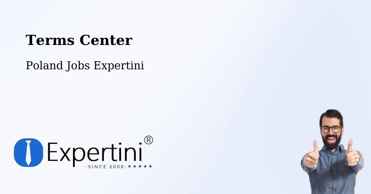 Terms of Service – Ujazd - Poland Jobs Expertini